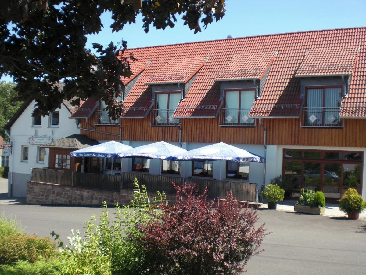 Landgasthof Schubbkoarn's Ruh Fulda Exterior foto
